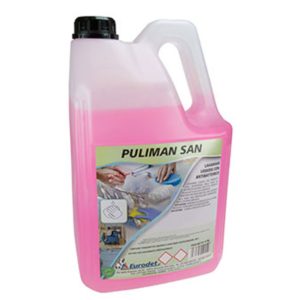 PULIMAN SAN Lavamani liquido igienizzante.