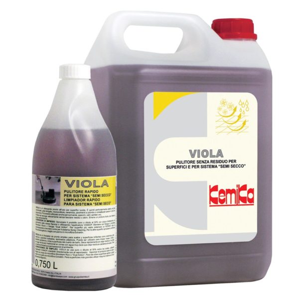 Viola Pulitore rapido per sistema “semi-secco”