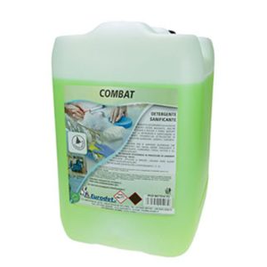COMBAT Igienizzante HACCP senza profumo con Sali quaternari di ammonio.
