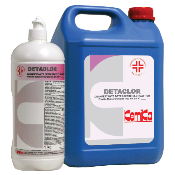 Detaclor Disinfettante detergente cloroattivo
